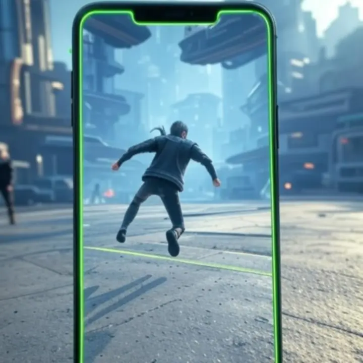 Actierijke gameplay-preview in neonstijl