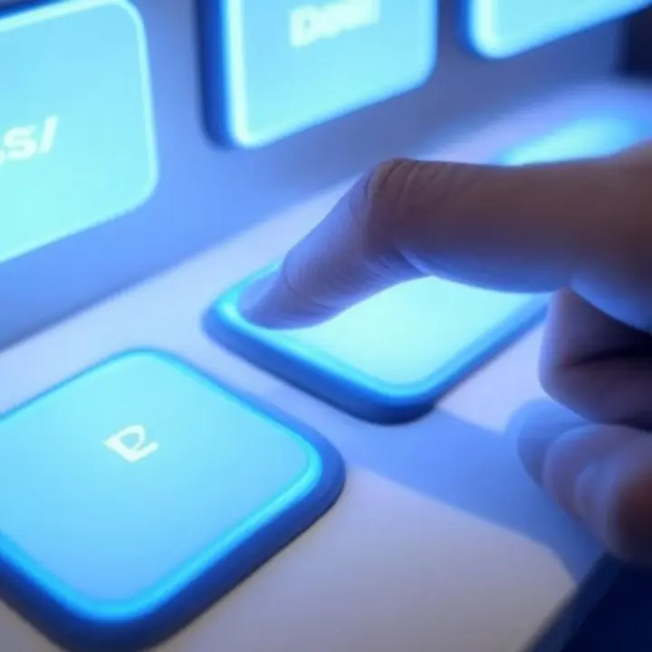 Neon knoppen voor snel downloaden en starten van games